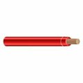 Unified Wire & Cable 12 AWG UL THHN Building Wire, Bare copper, 1 Strand, PVC, 600V, Red, Sold by the FT 121BTHHN-2-2.5M